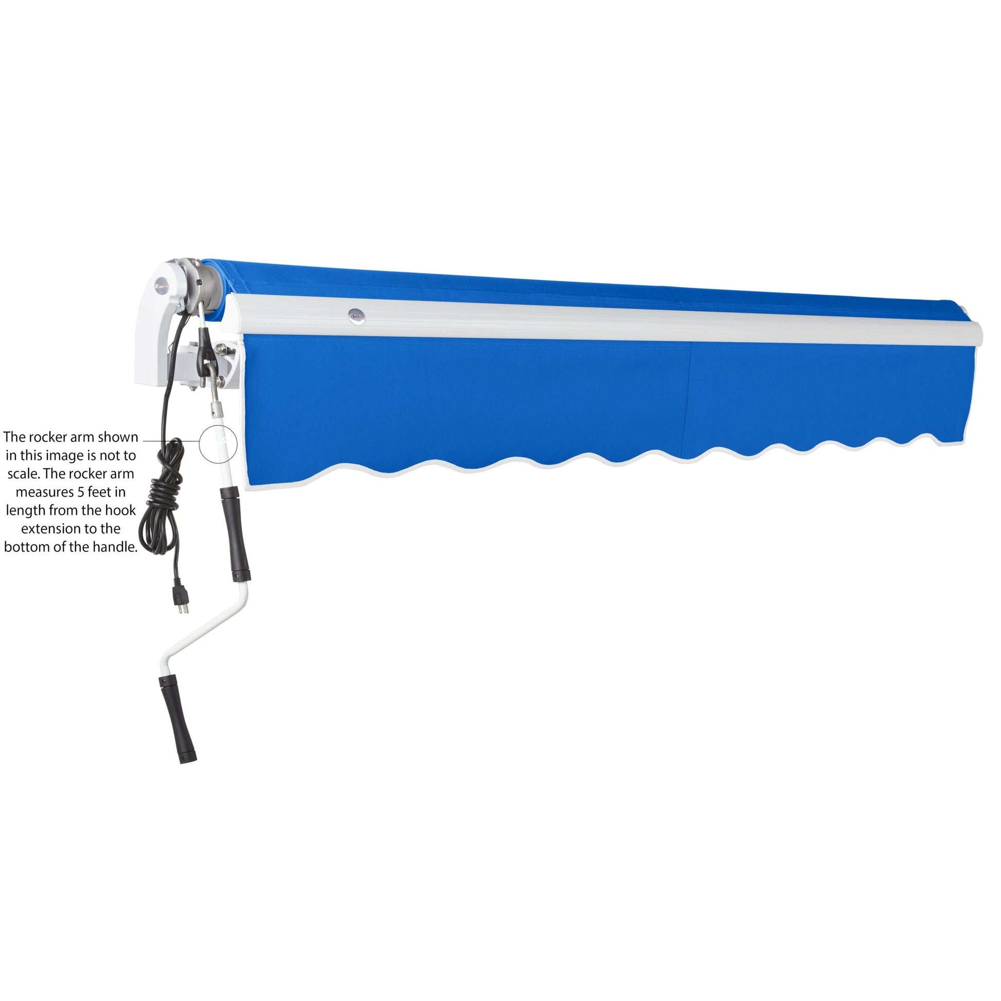 Maui® Left Motor Awning - Awntech Corporation