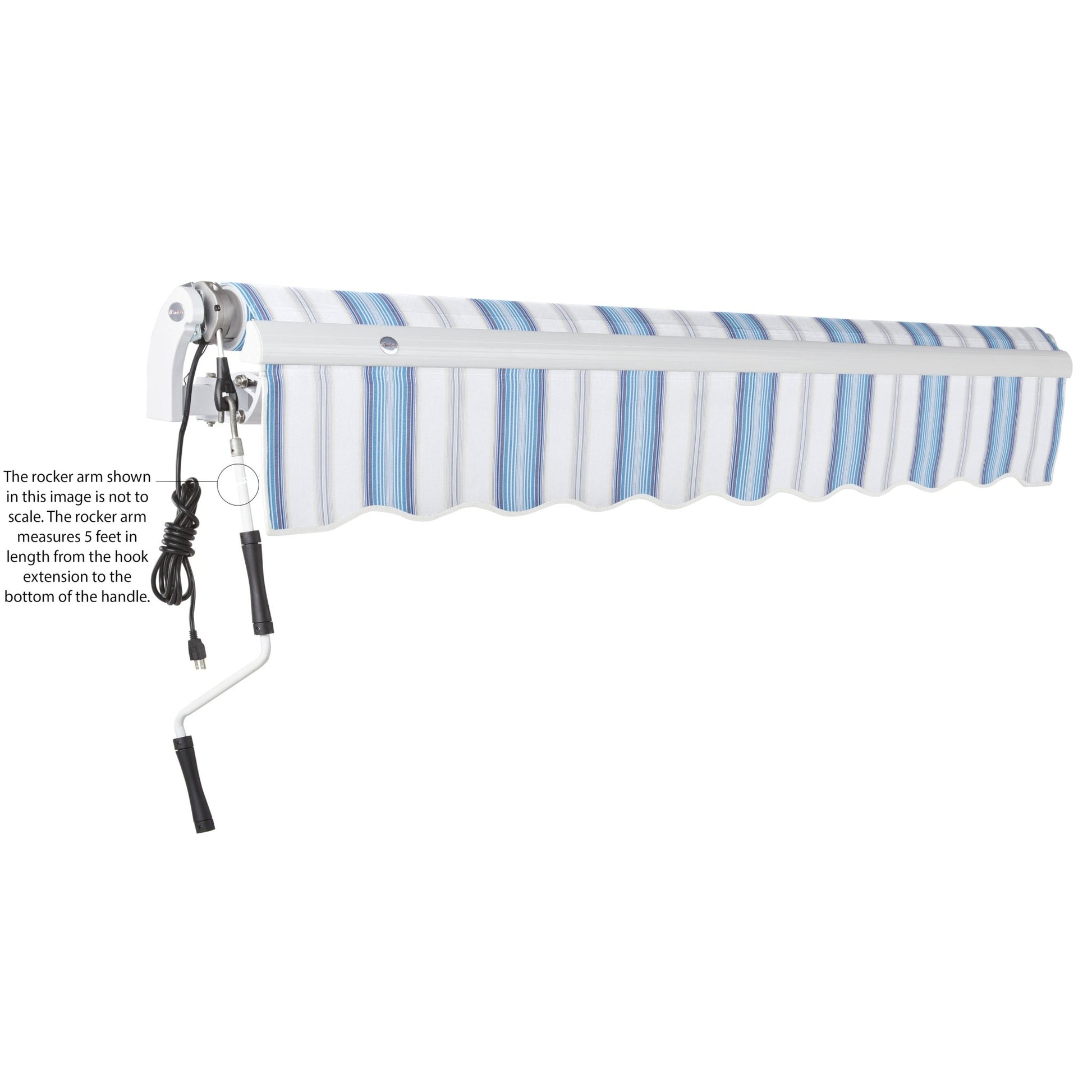 Maui® Left Motor Awning - Awntech Corporation