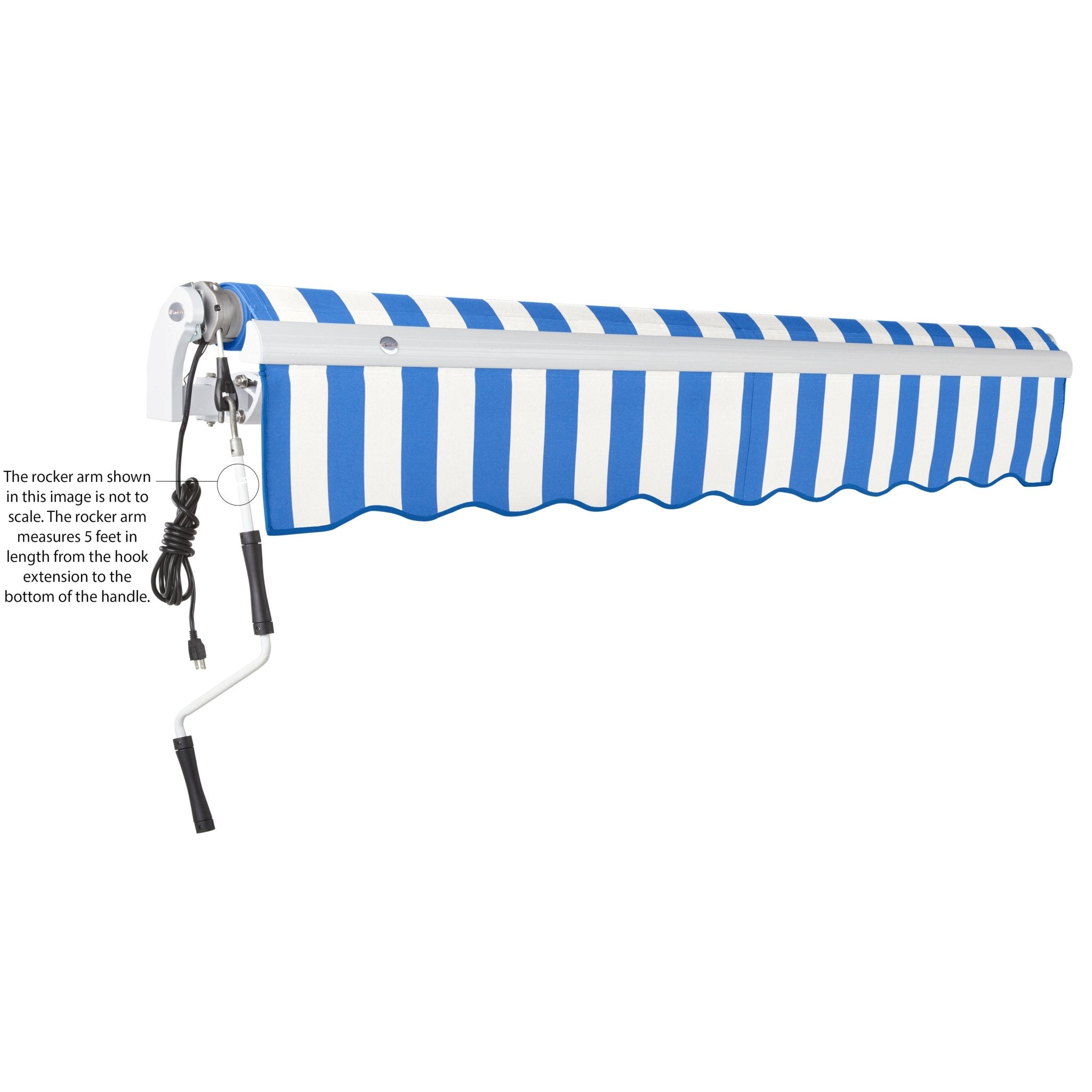 Maui® Left Motor Awning - Awntech Corporation