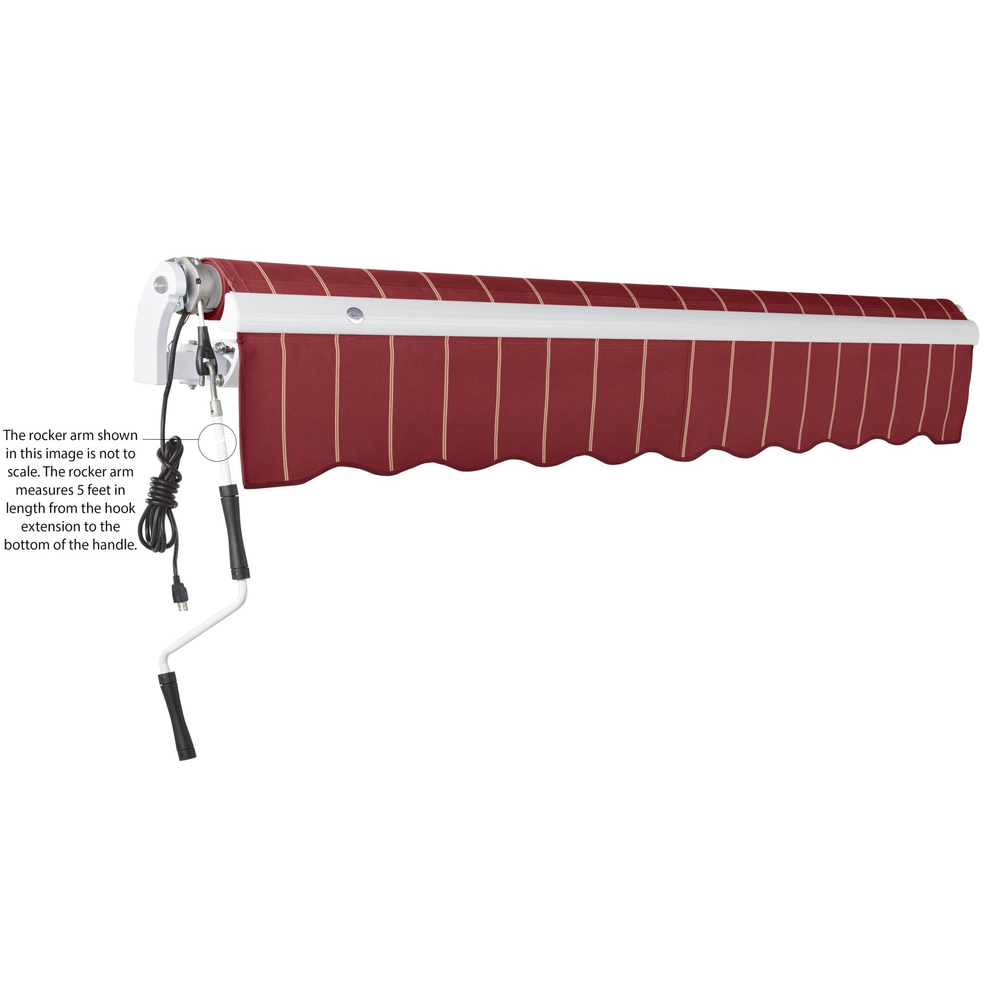 Maui® Left Motor Awning - Awntech Corporation