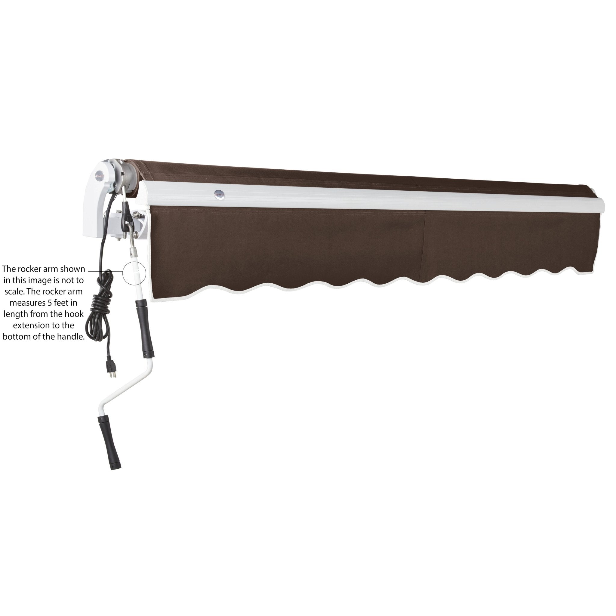 Maui® Left Motor Awning - Awntech Corporation