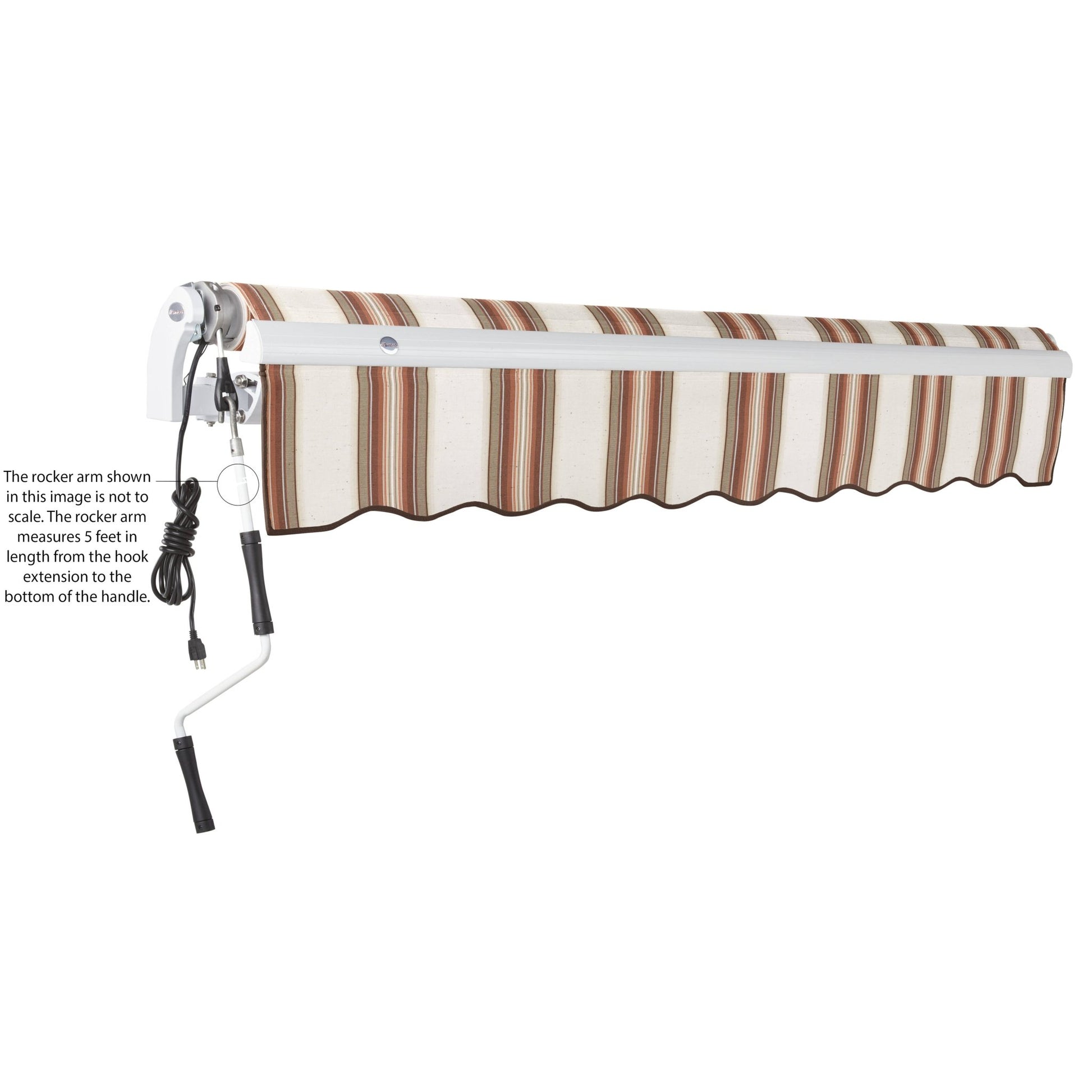 Maui® Left Motor Awning - Awntech Corporation