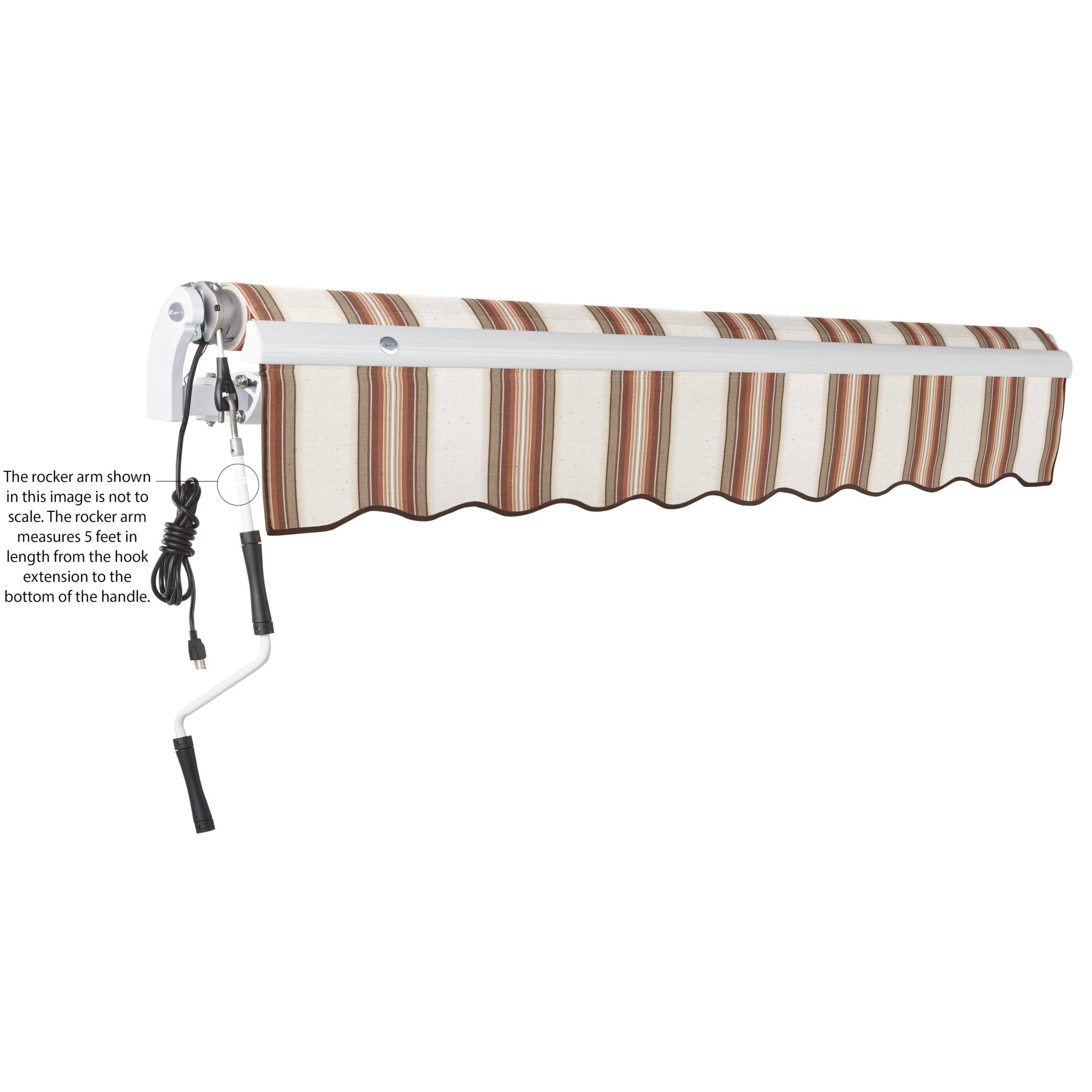 Maui® Left Motor Awning - Awntech Corporation