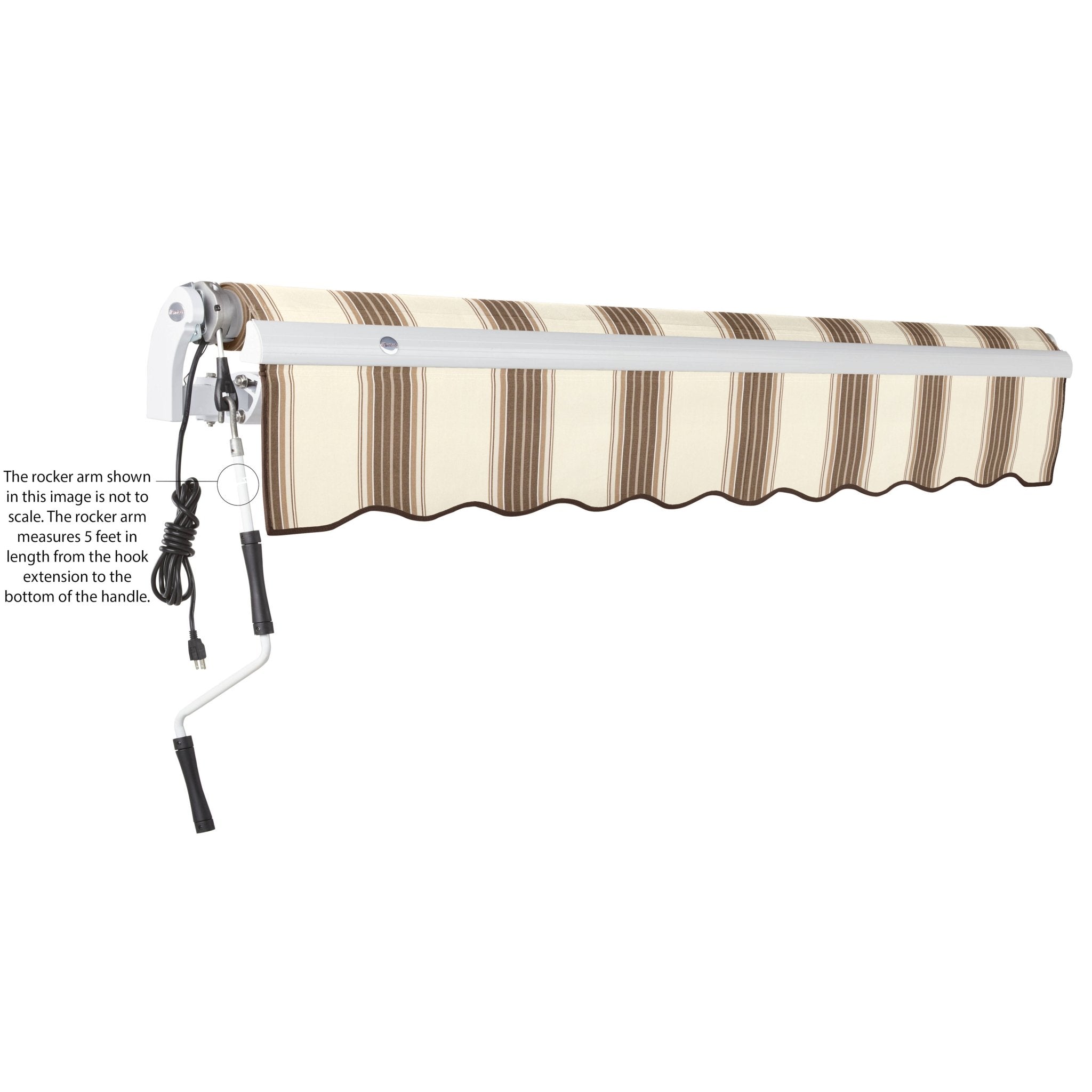 Maui® Left Motor Awning - Awntech Corporation