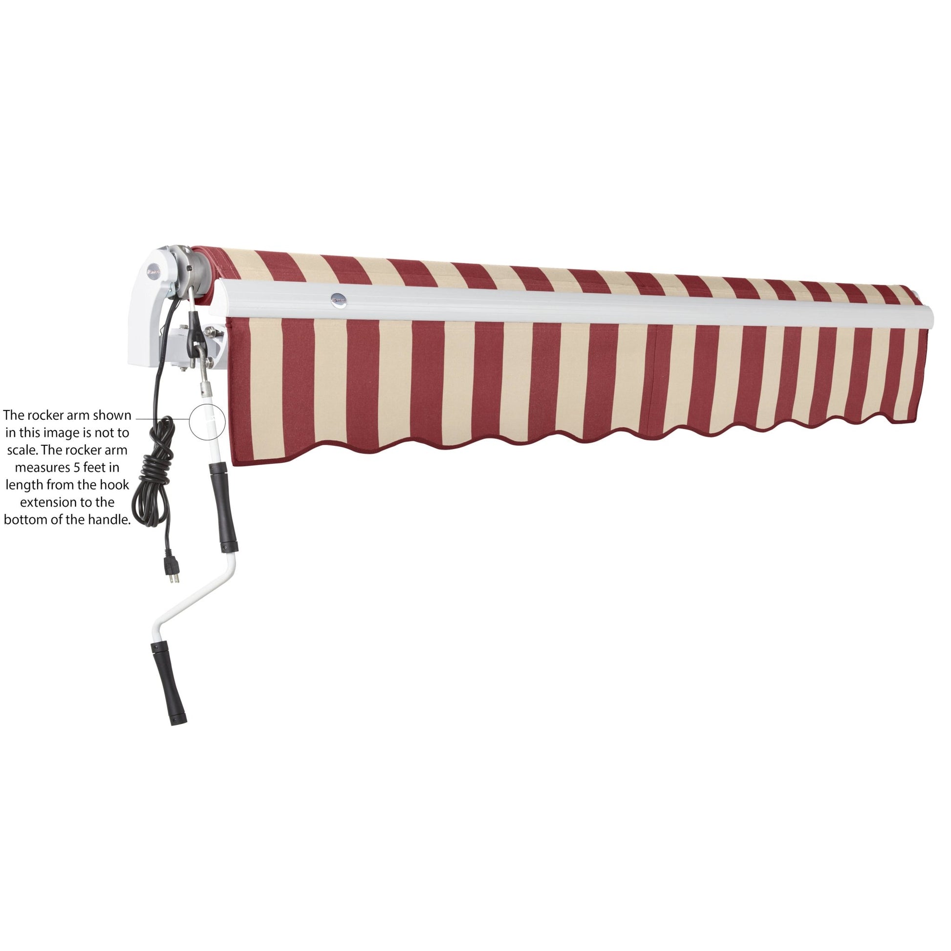 Maui® Left Motor Awning - Awntech Corporation