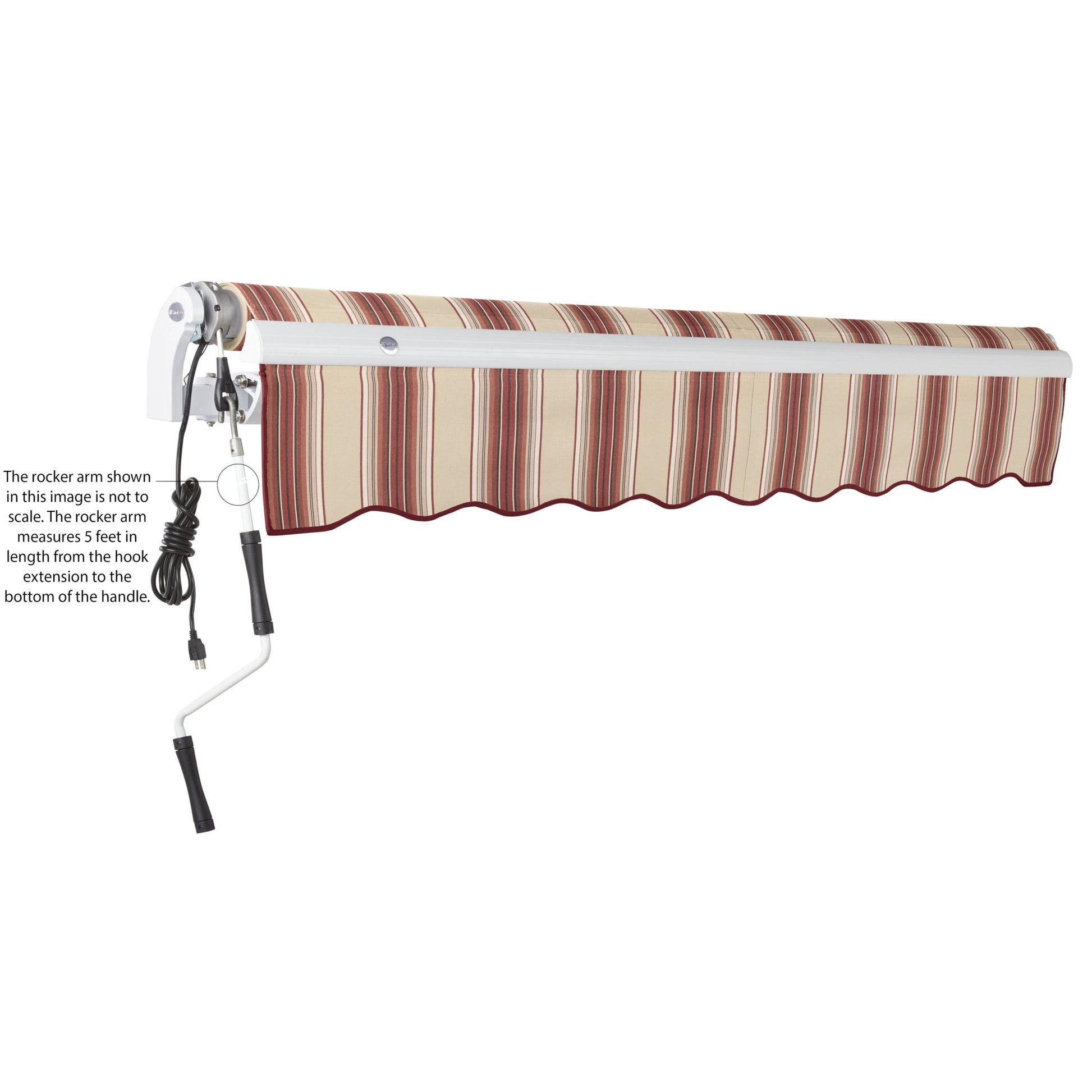 Maui® Left Motor Awning - Awntech Corporation