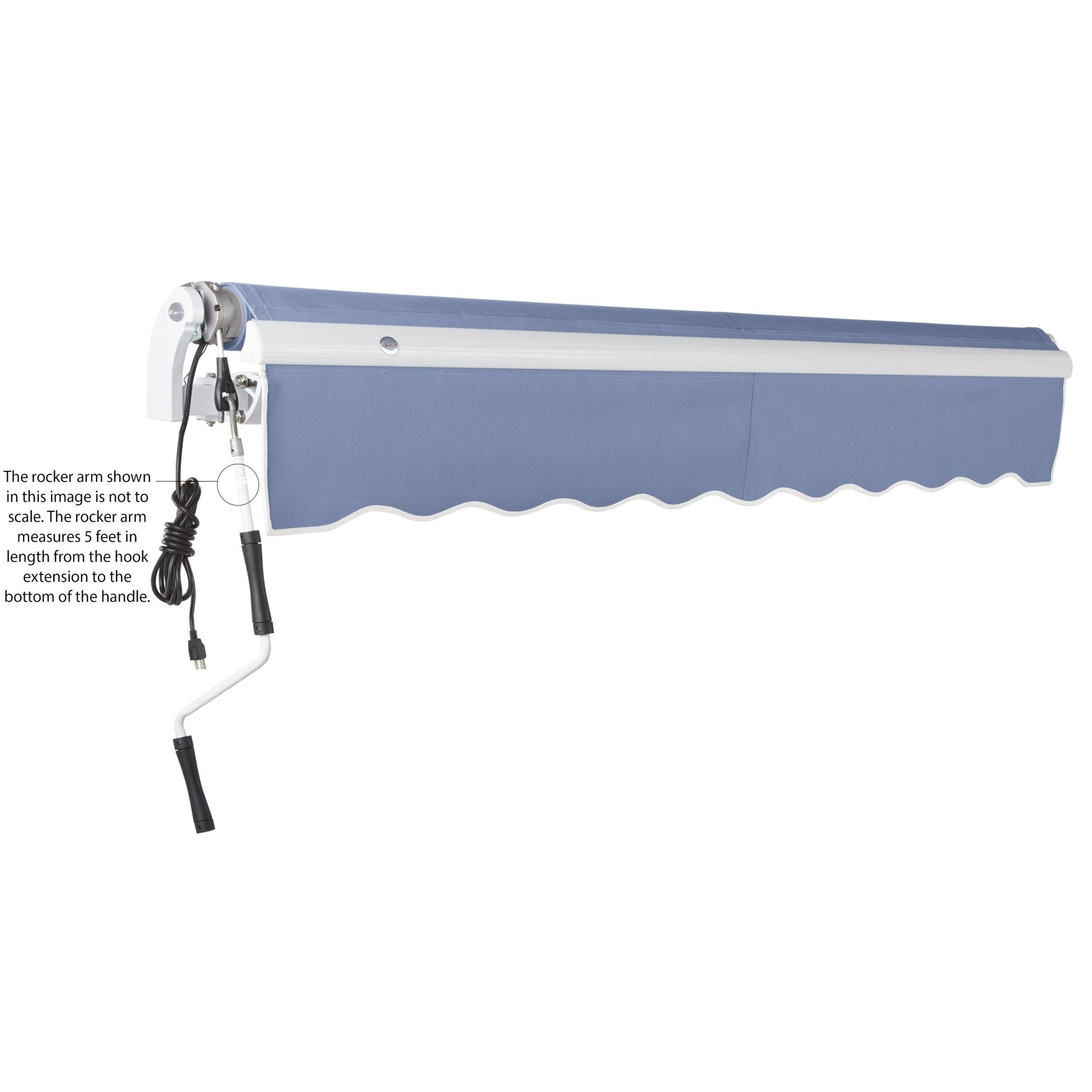Maui® Left Motor Awning - Awntech Corporation