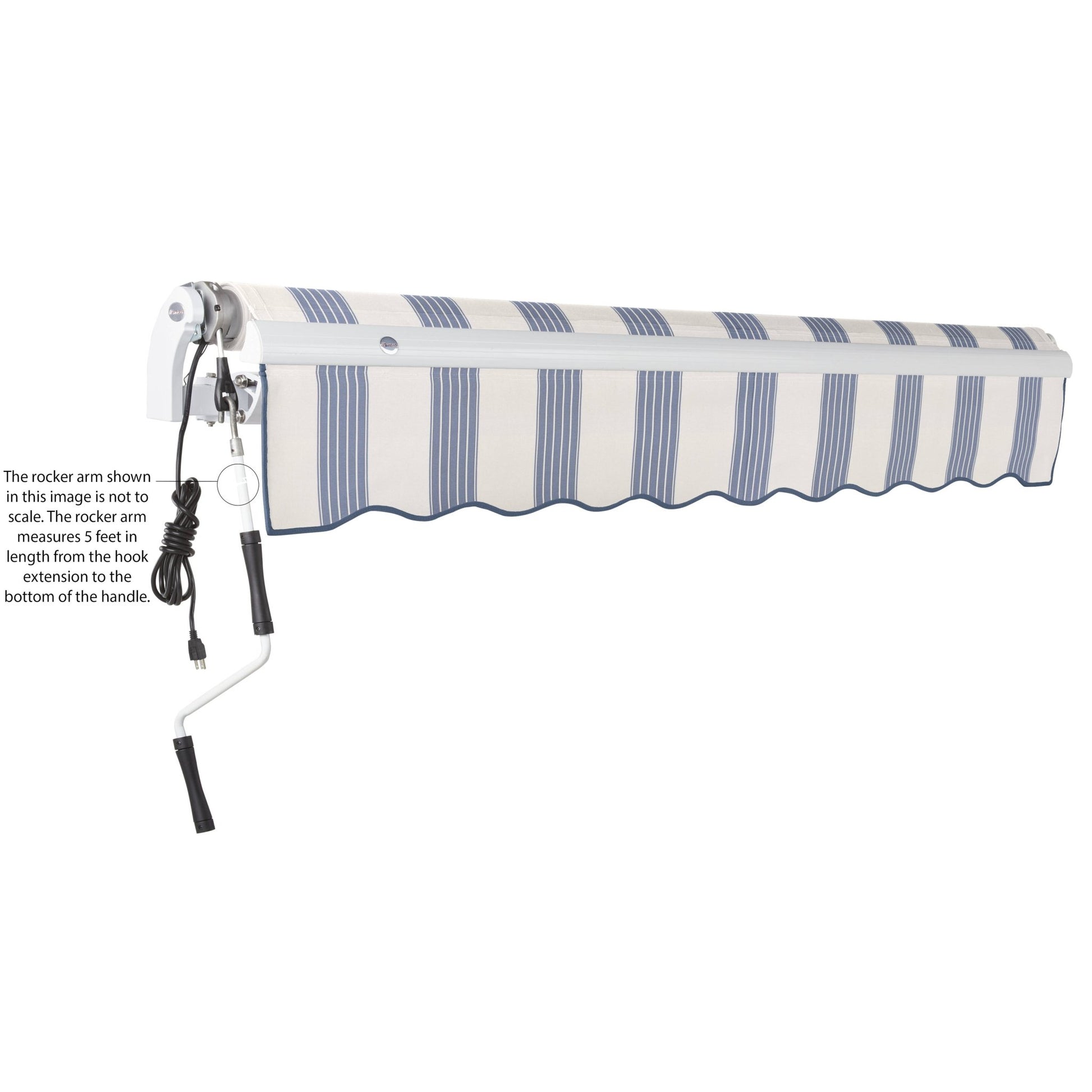 Maui® Left Motor Awning - Awntech Corporation