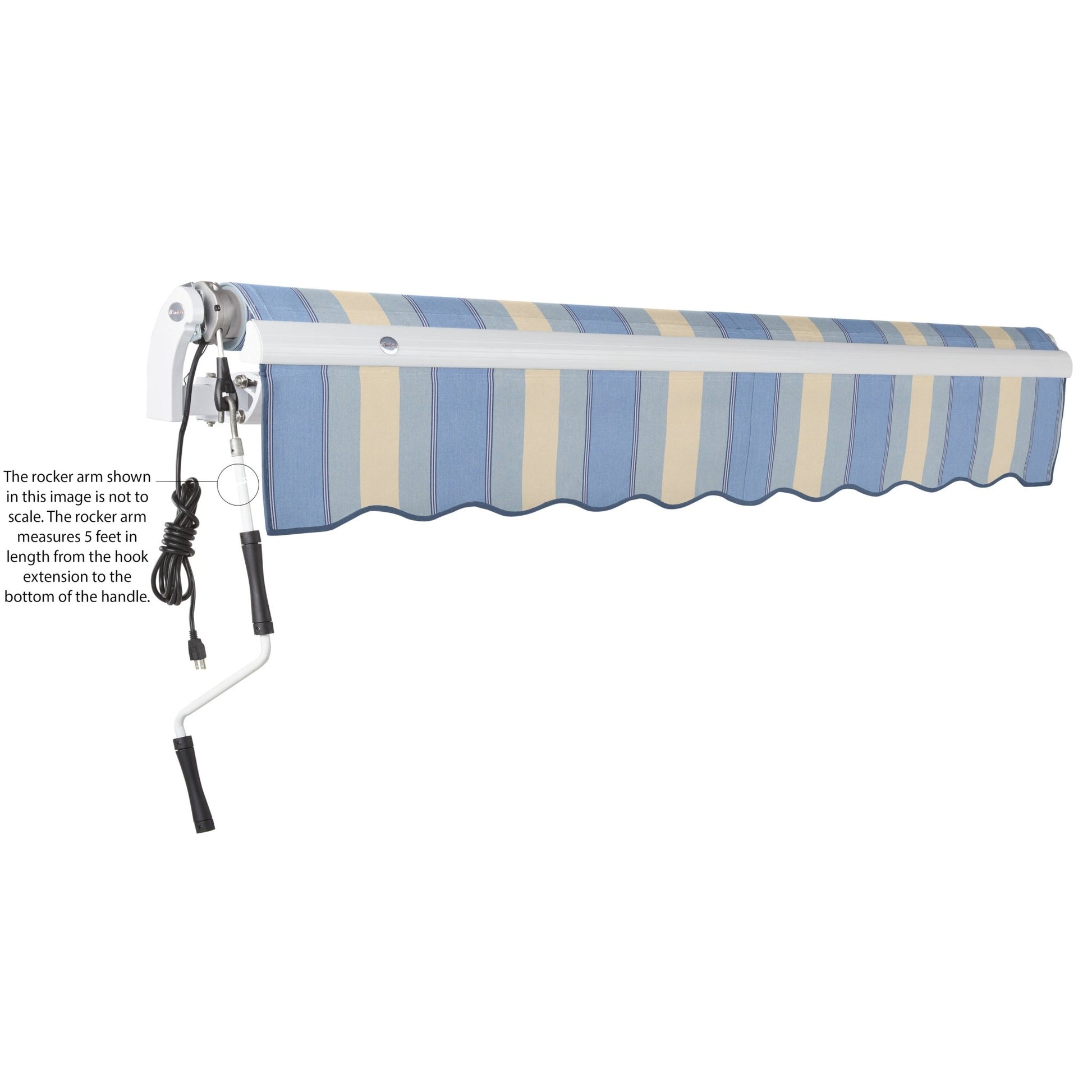 Maui® Left Motor Awning - Awntech Corporation