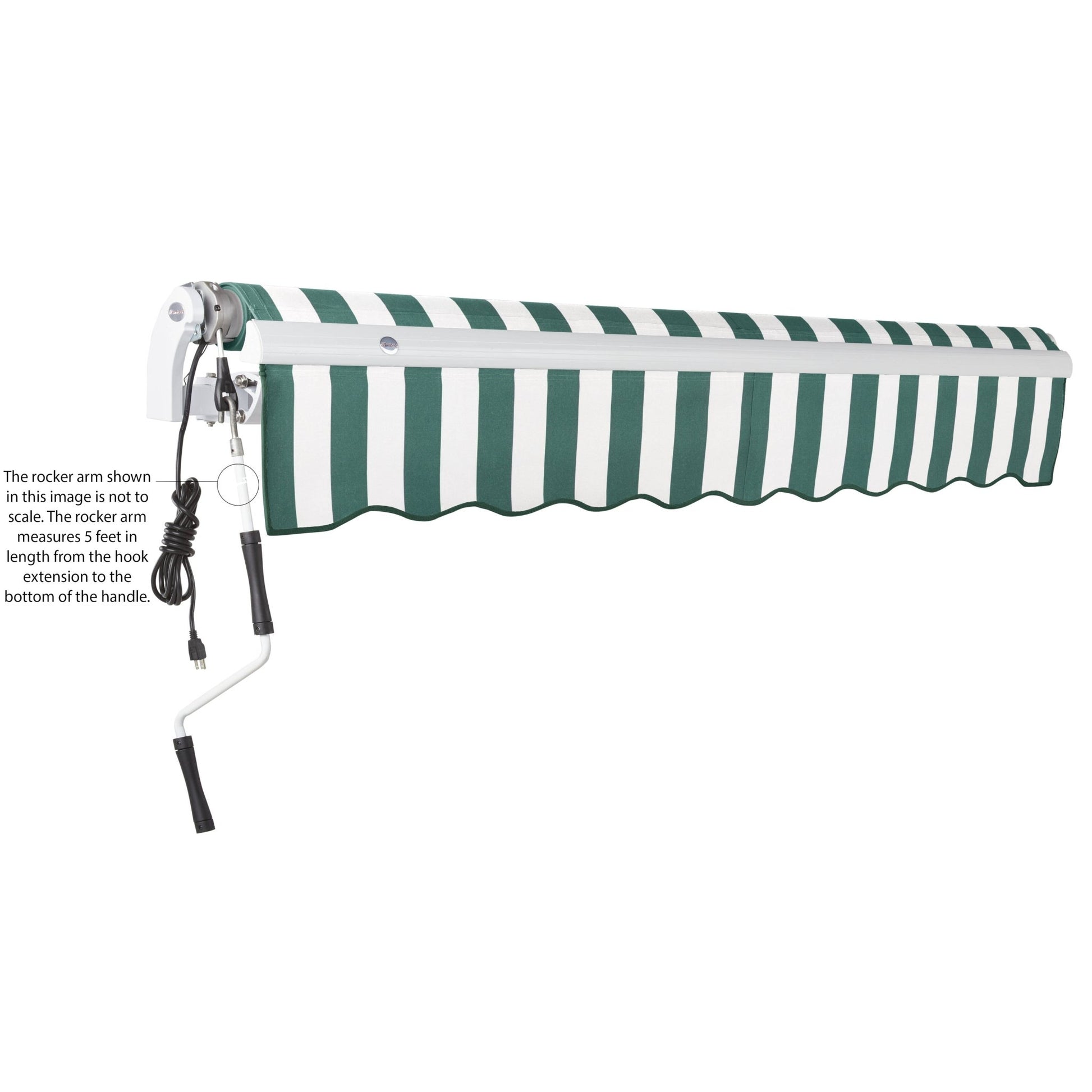 Maui® Left Motor Awning - Awntech Corporation