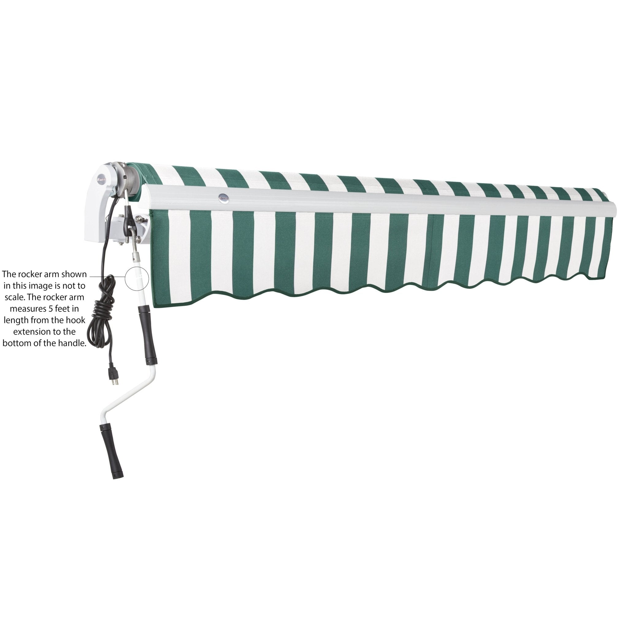 Maui® Left Motor Awning - Awntech Corporation