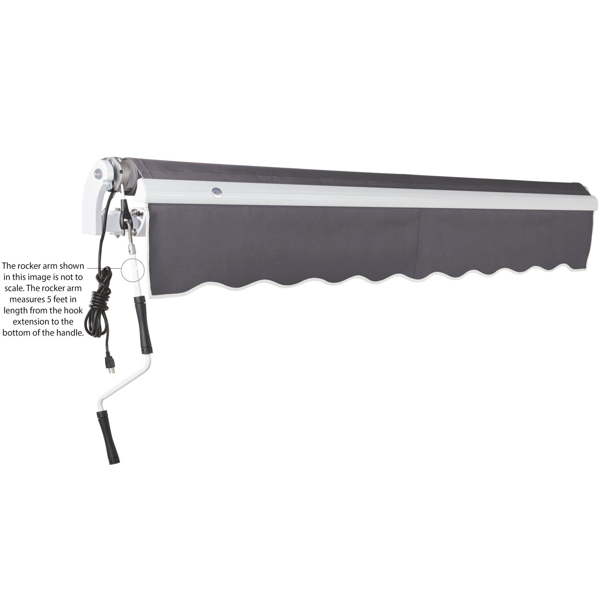 Maui® Left Motor Awning - Awntech Corporation