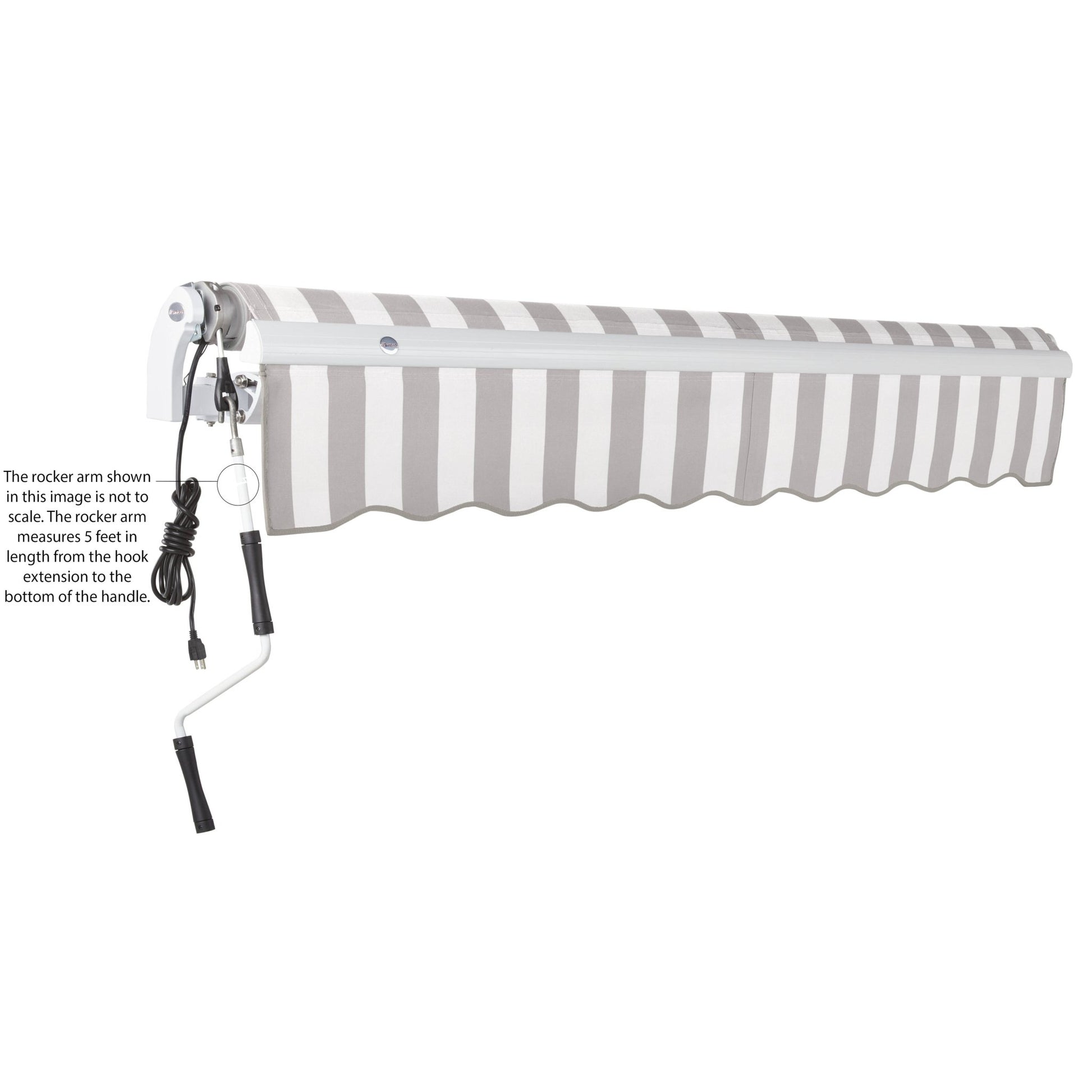 Maui® Left Motor Awning - Awntech Corporation