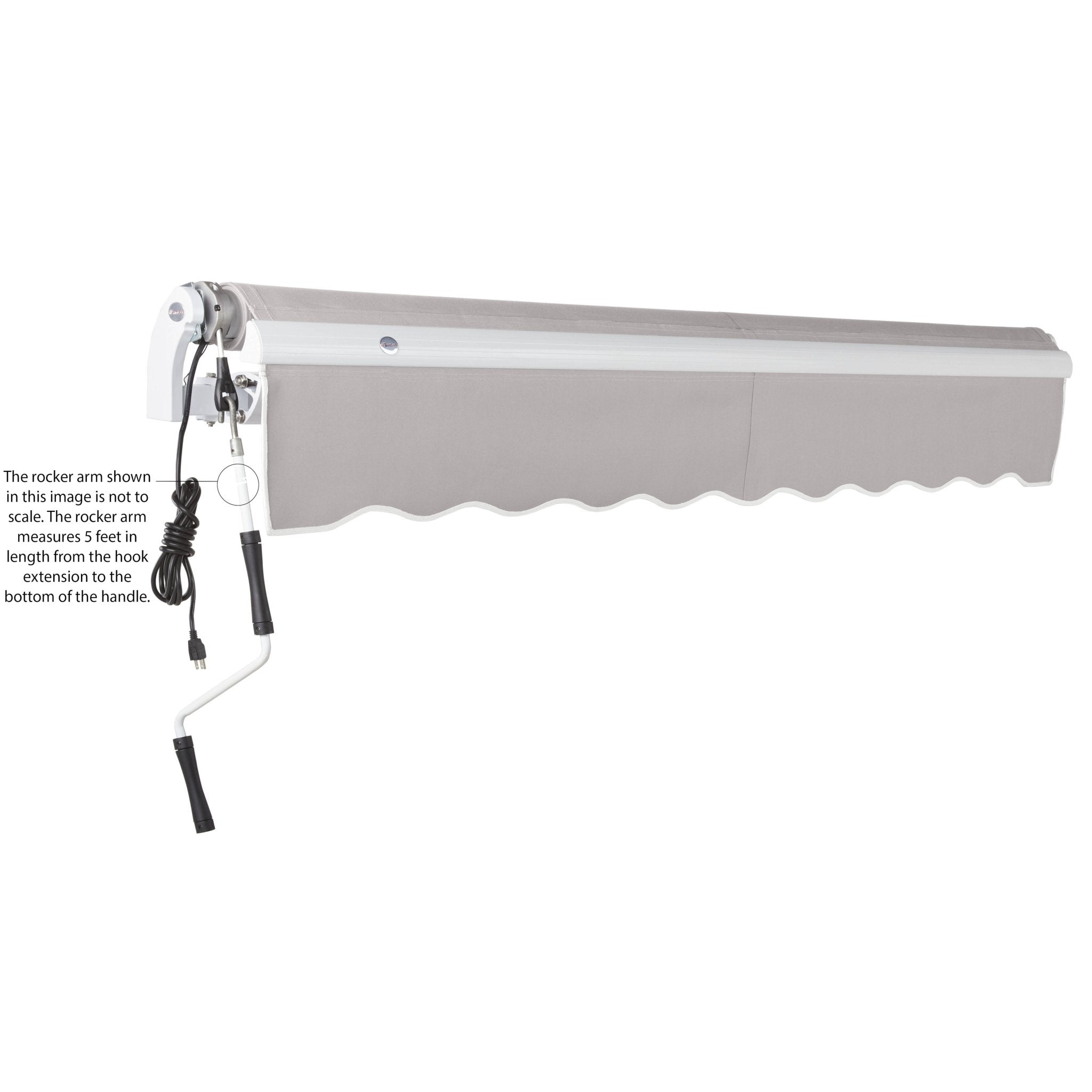 Maui® Left Motor Awning - Awntech Corporation