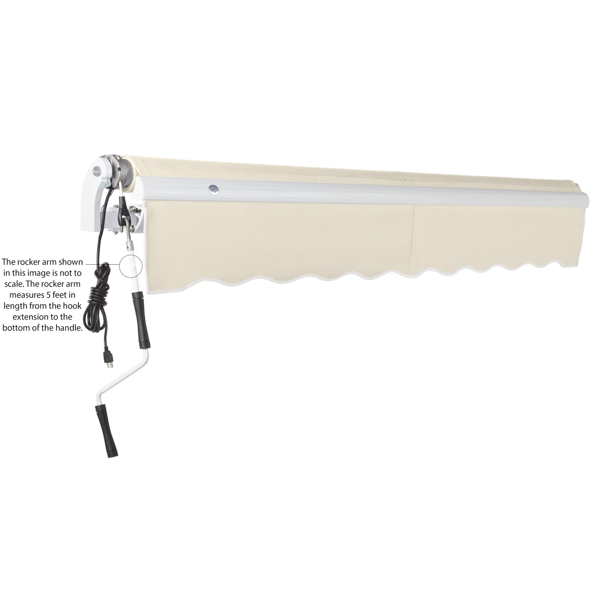 Maui® Left Motor Awning - Awntech Corporation