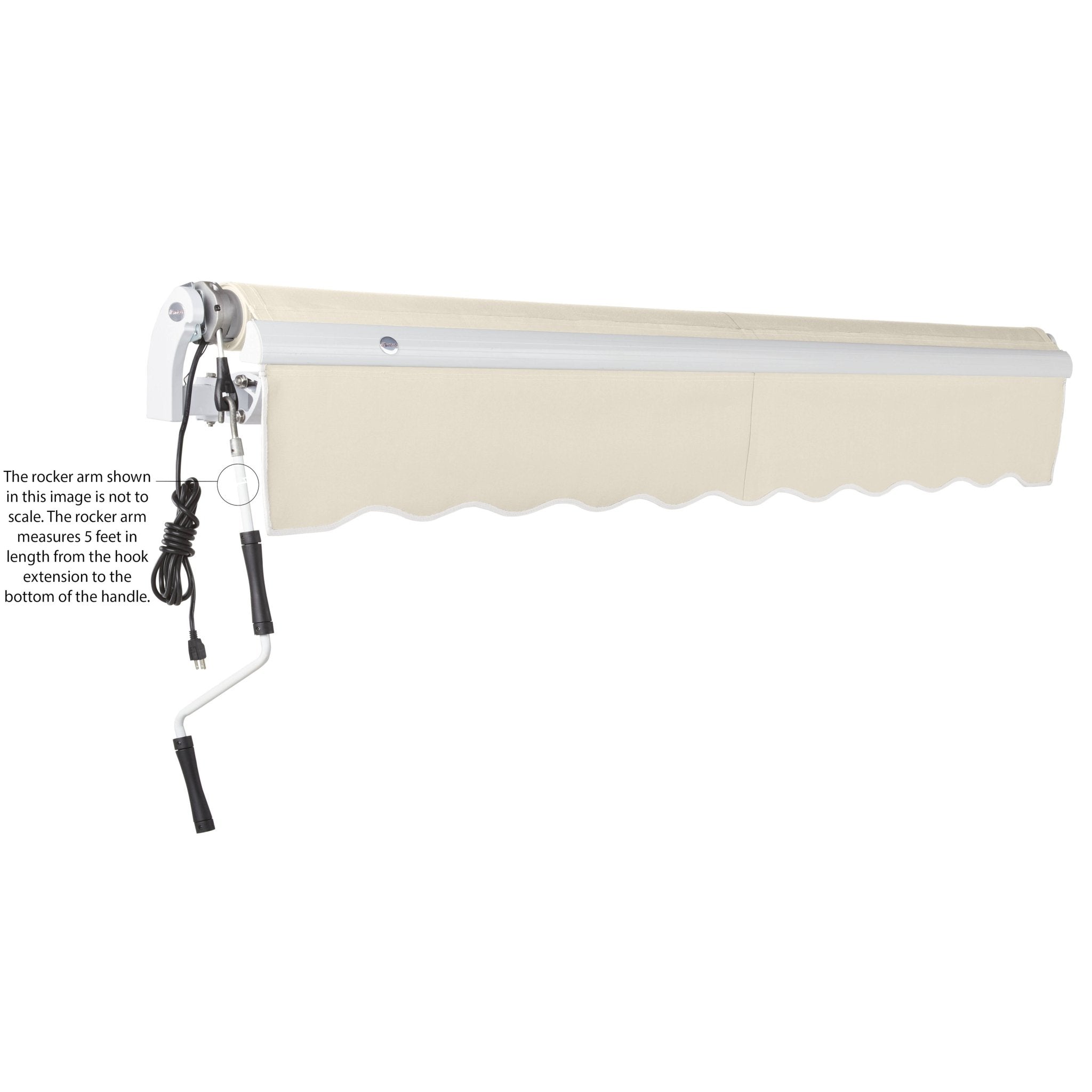 Maui® Left Motor Awning - Awntech Corporation