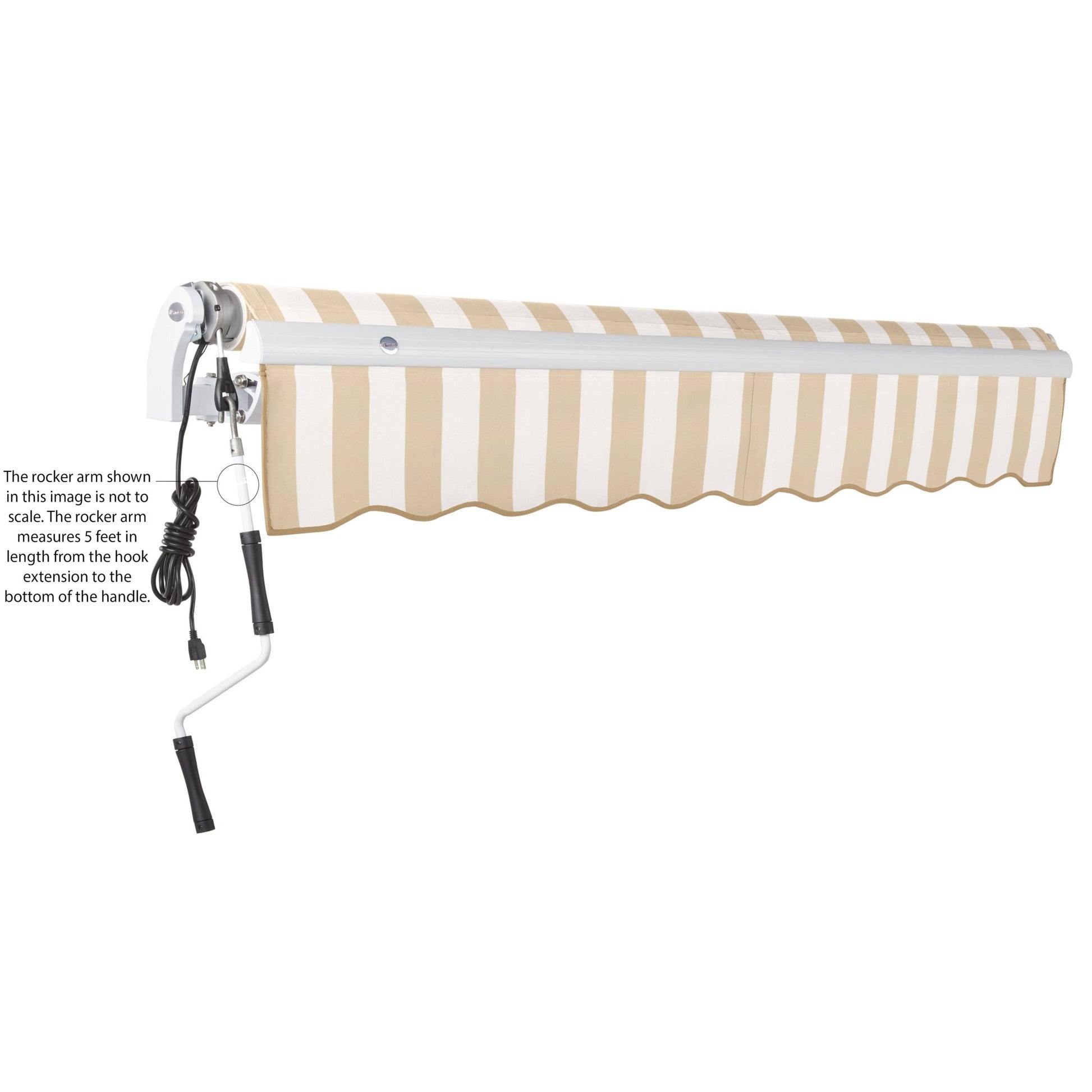 Maui® Left Motor Awning - Awntech Corporation