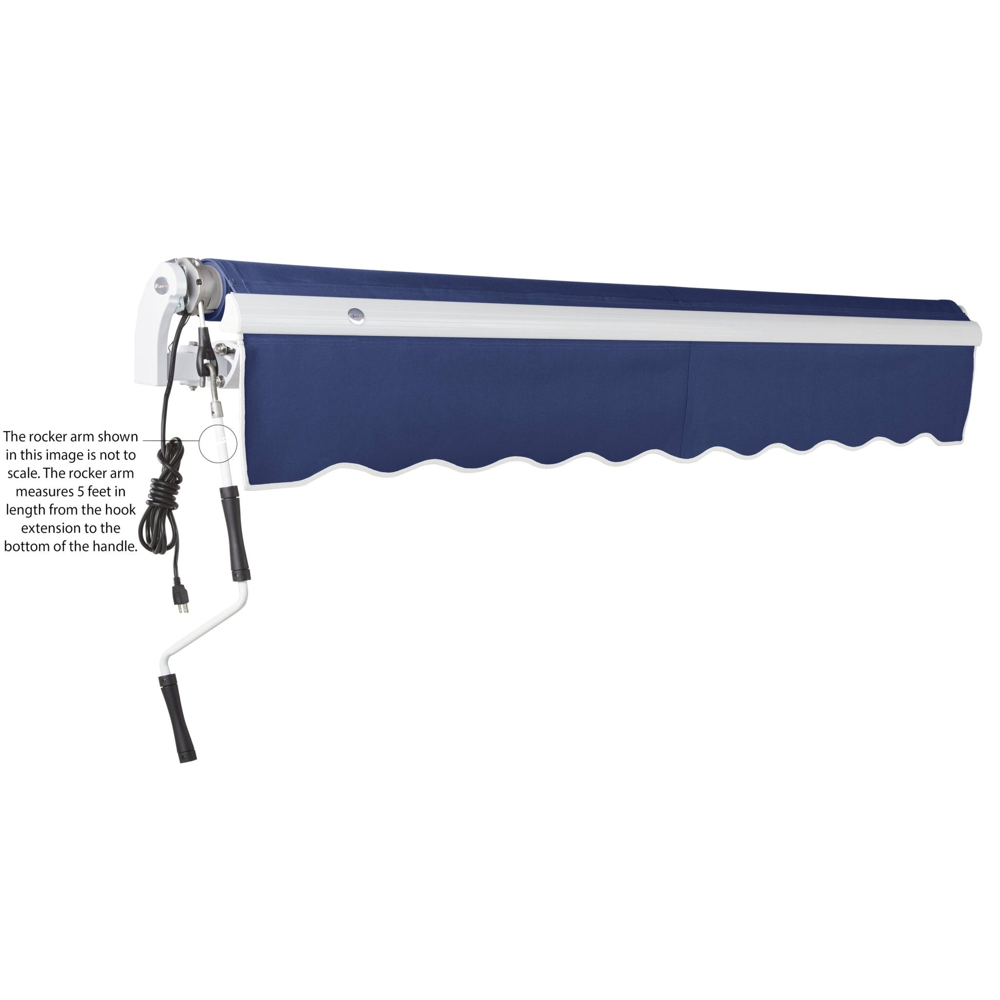 Maui® Left Motor Awning - Awntech Corporation