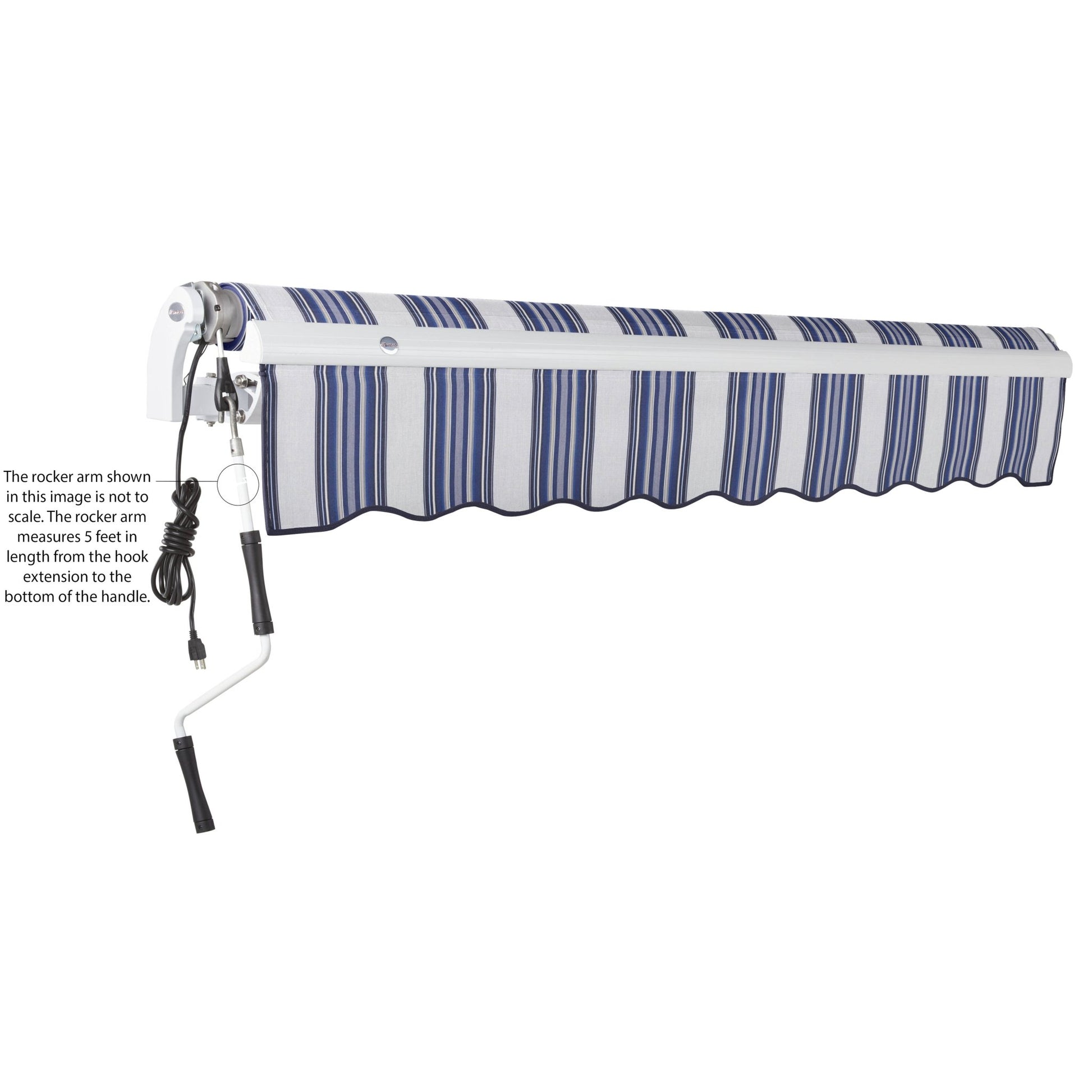 Maui® Left Motor Awning - Awntech Corporation