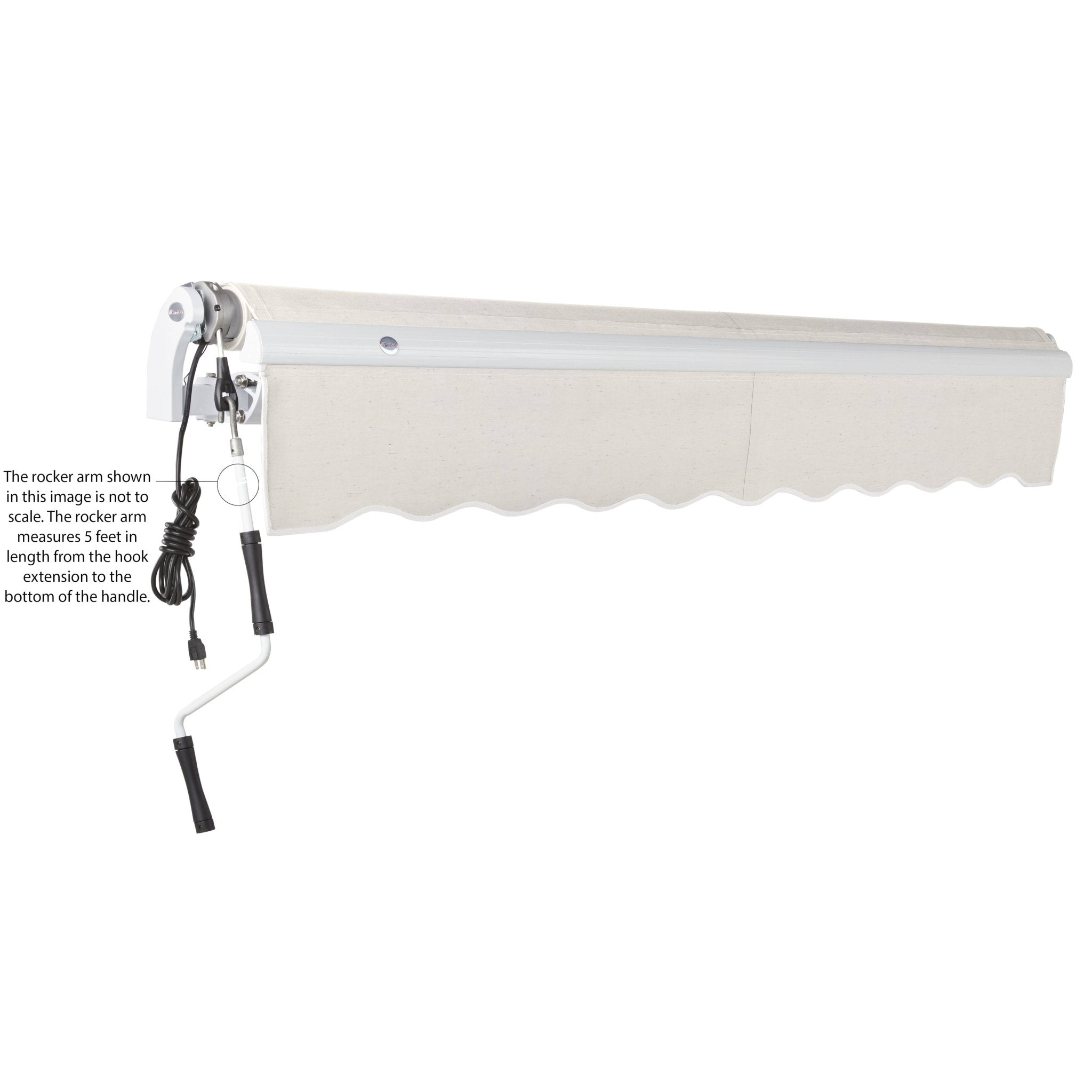 Maui® Left Motor Awning - Awntech Corporation