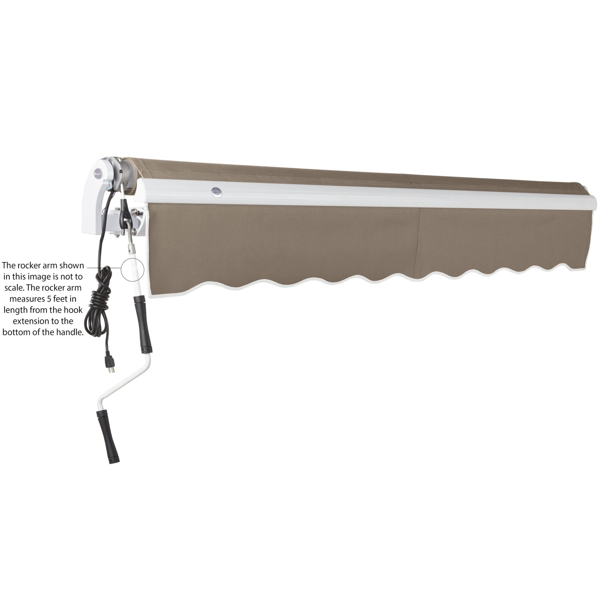 Maui® Left Motor Awning - Awntech Corporation