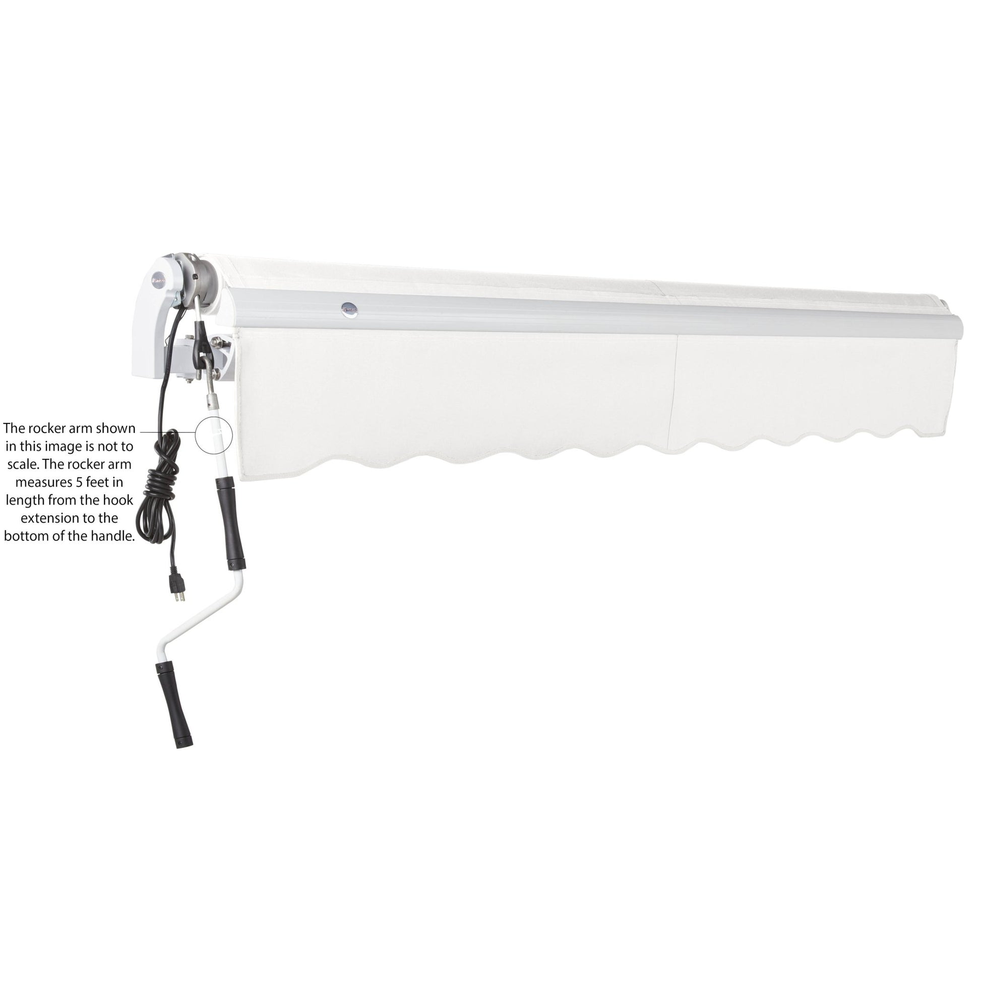 Maui® Left Motor Awning - Awntech Corporation