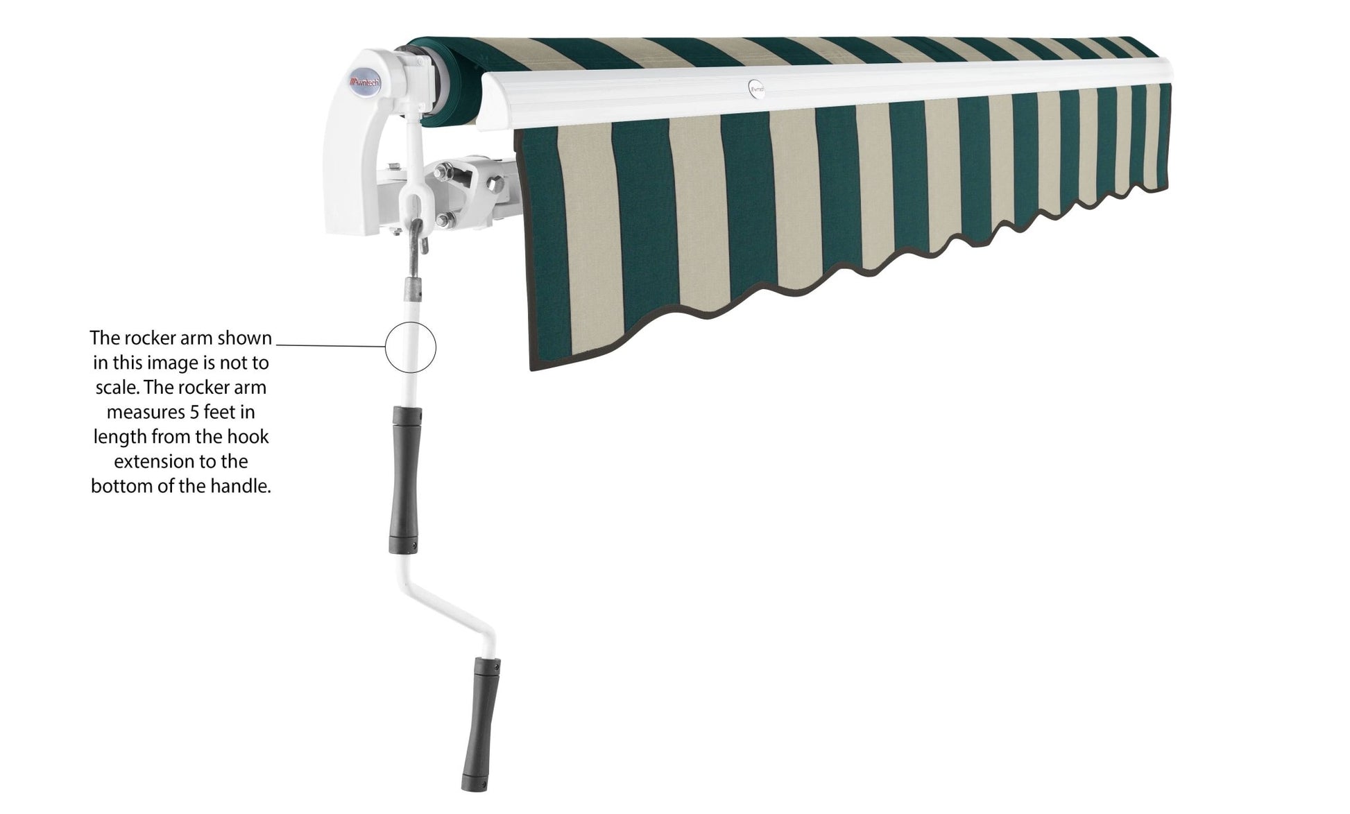 Overstock Maui® Manual Awning - Awntech Corporation