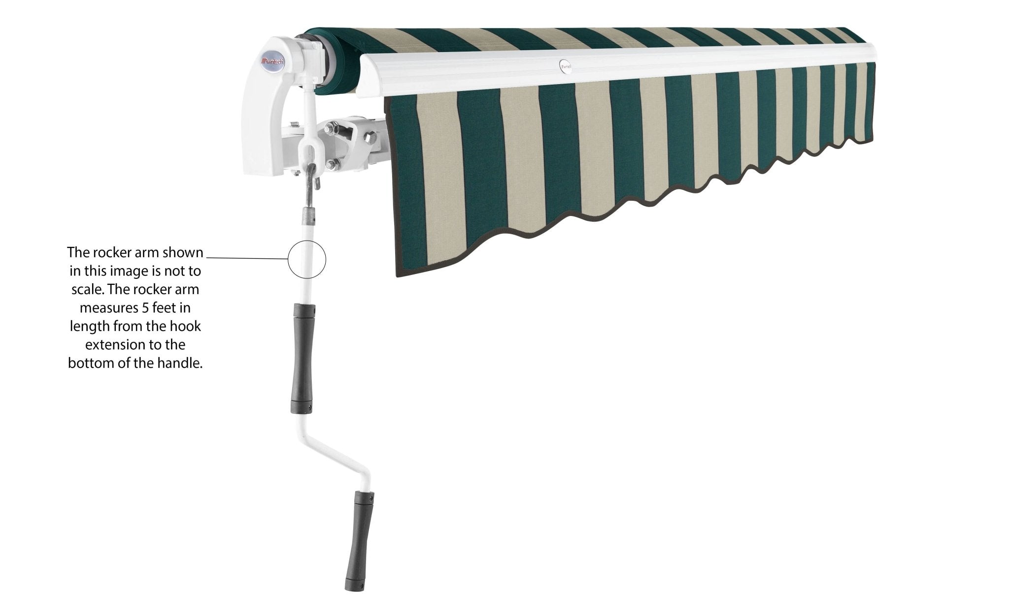 Overstock Maui® Manual Awning - Awntech Corporation