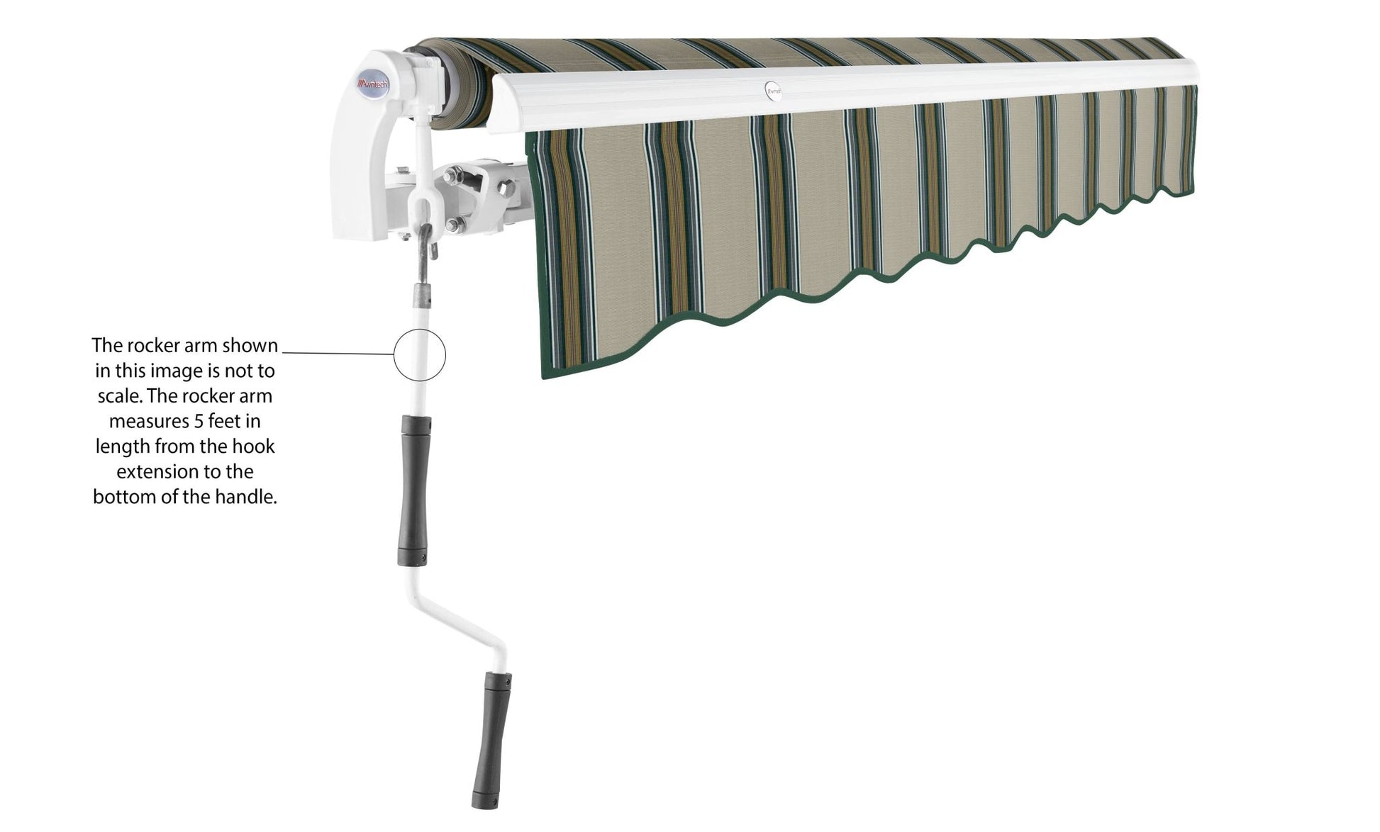 Overstock Maui® Manual Awning - Awntech Corporation