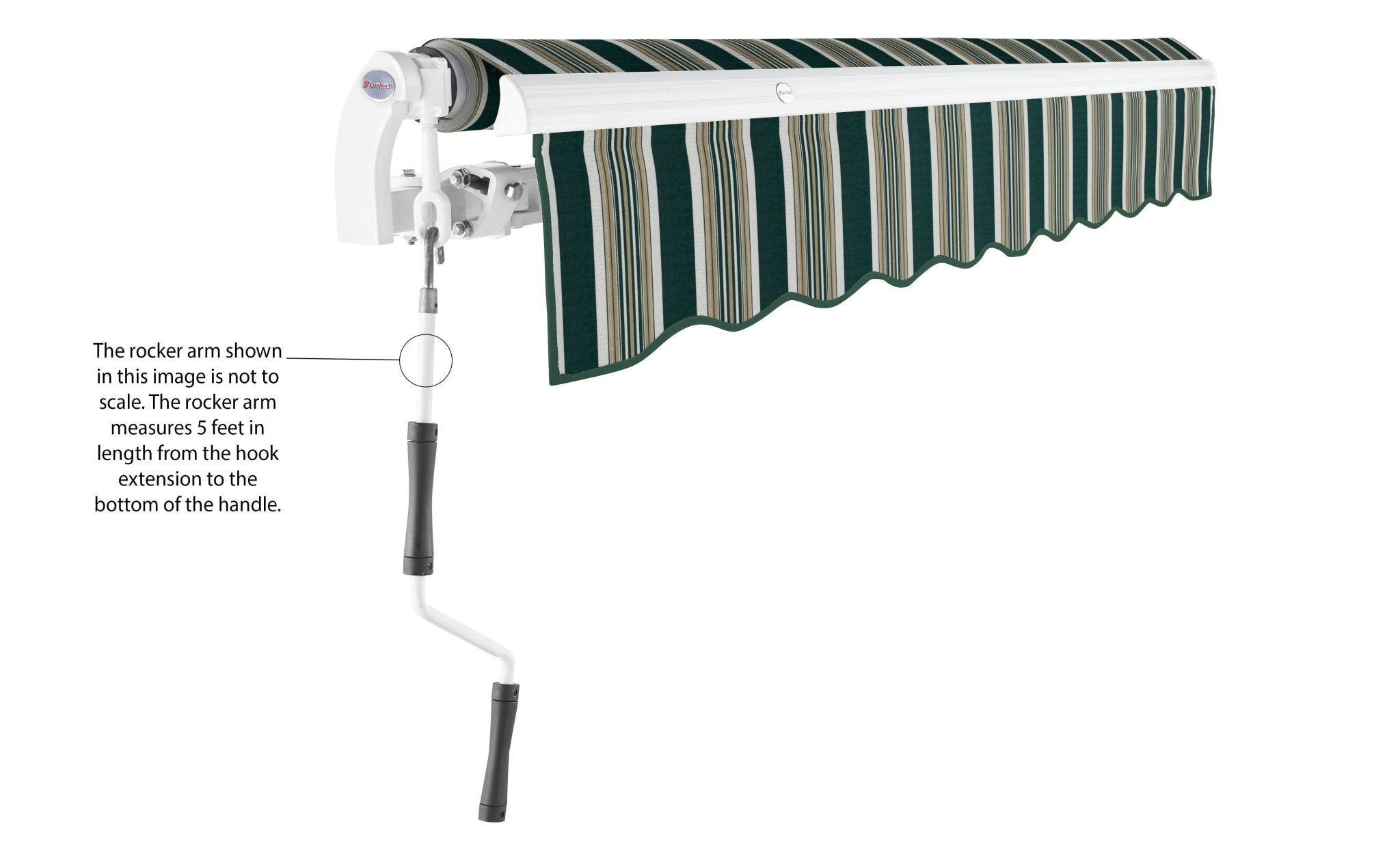 Overstock Maui® Manual Awning - Awntech Corporation
