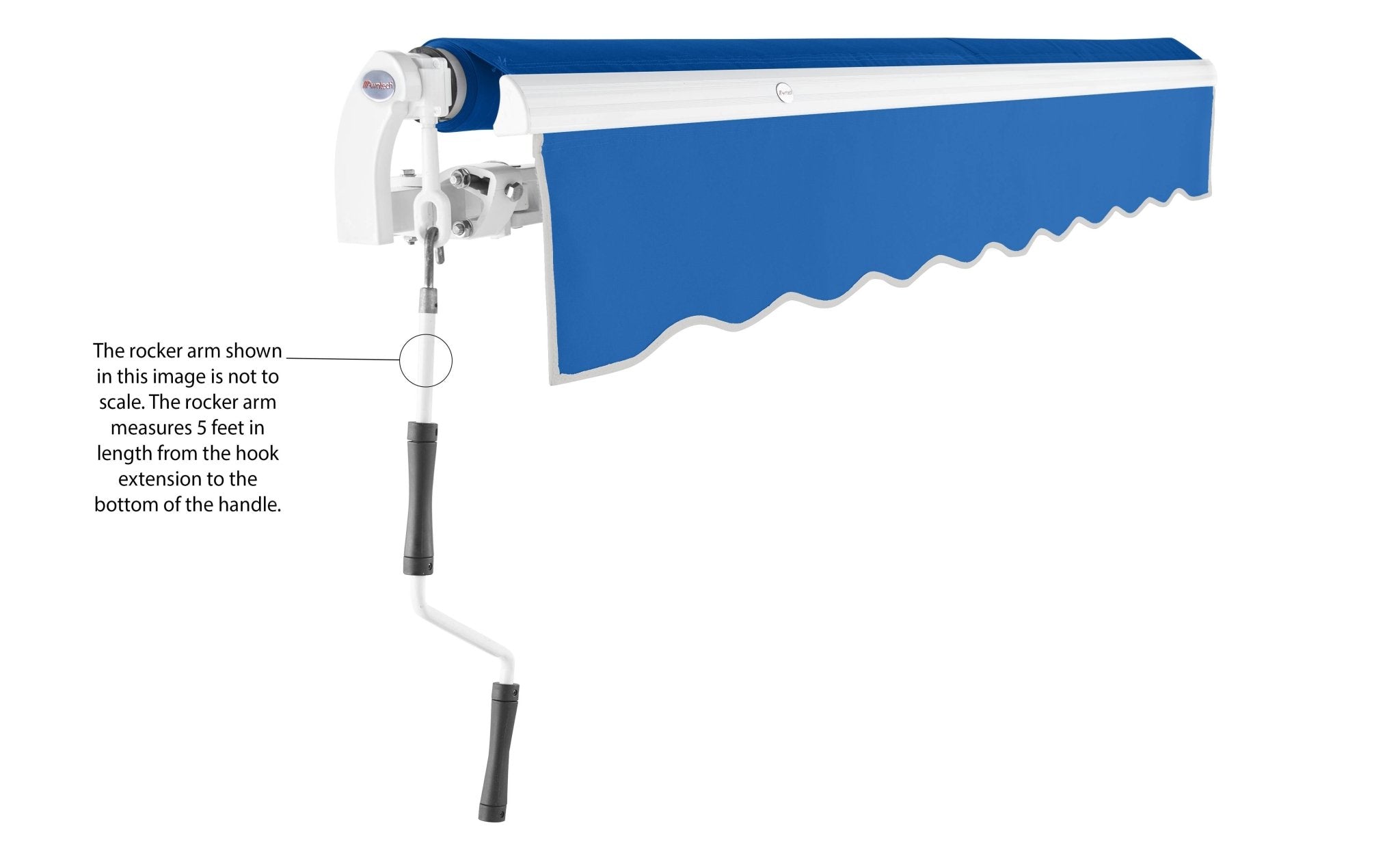 Overstock Maui® Manual Awning - Awntech Corporation