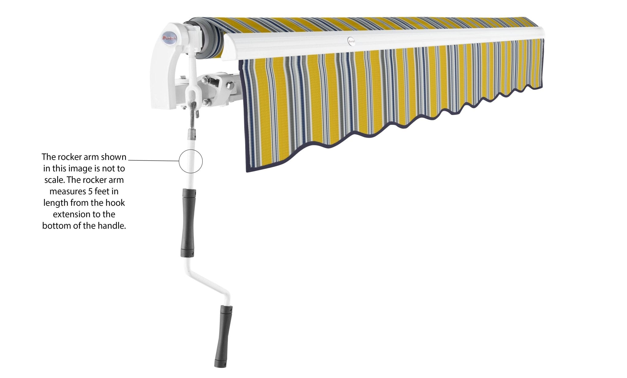 Overstock Maui® Manual Awning - Awntech Corporation