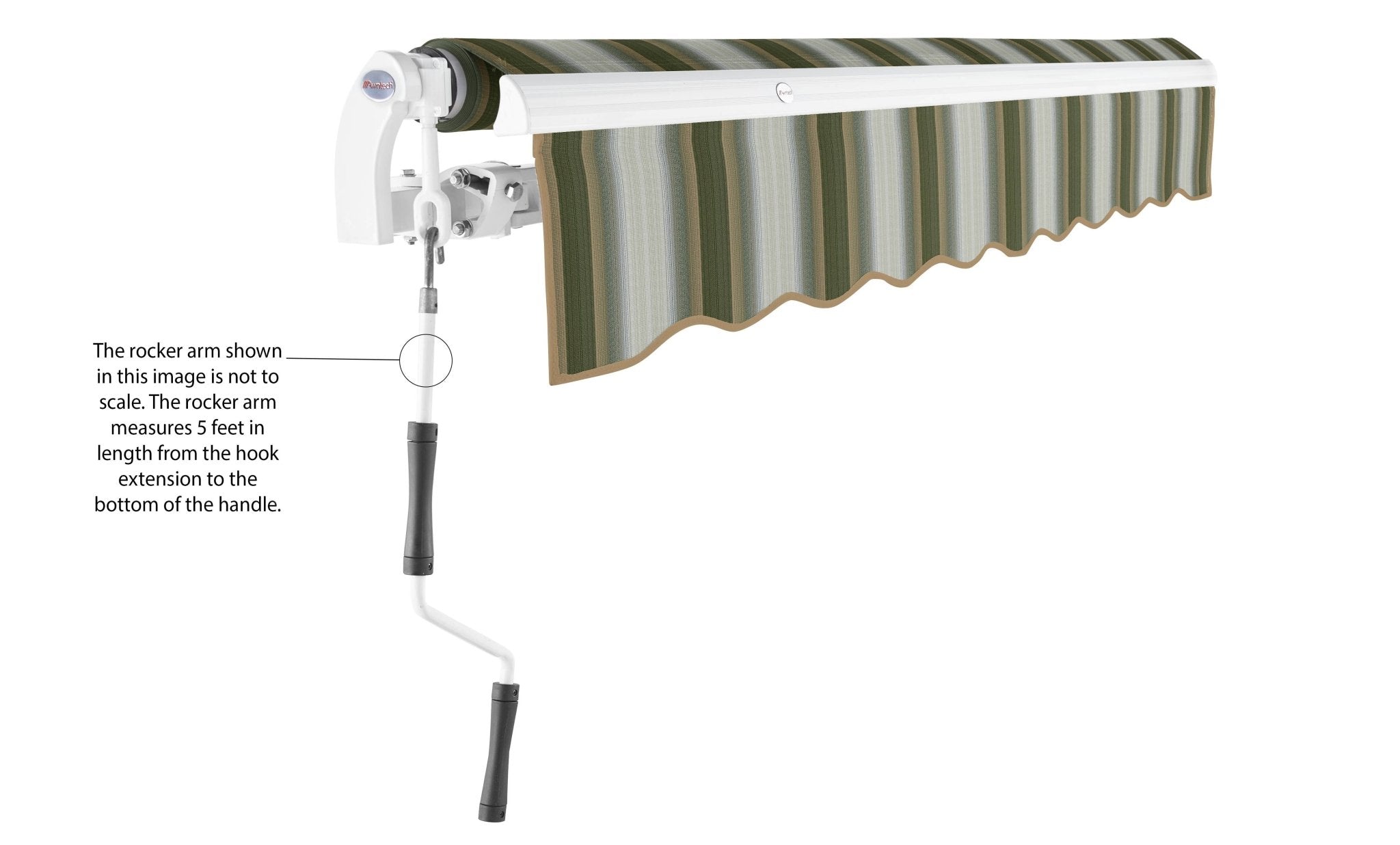 Overstock Maui® Manual Awning - Awntech Corporation