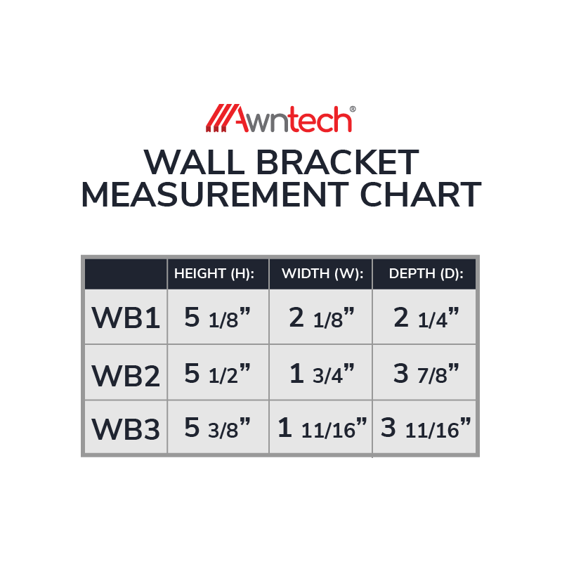 Wall Bracket - Awntech Corporation